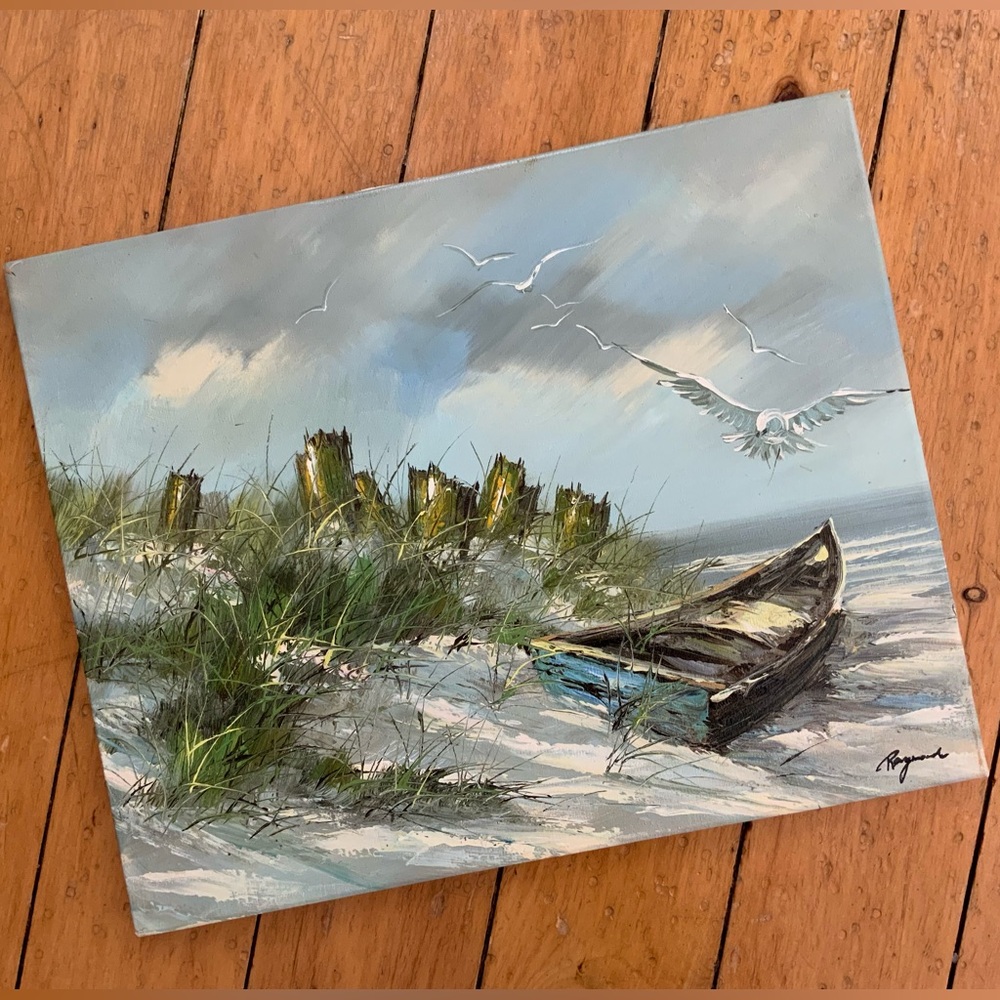 Seaside Serenity Painting